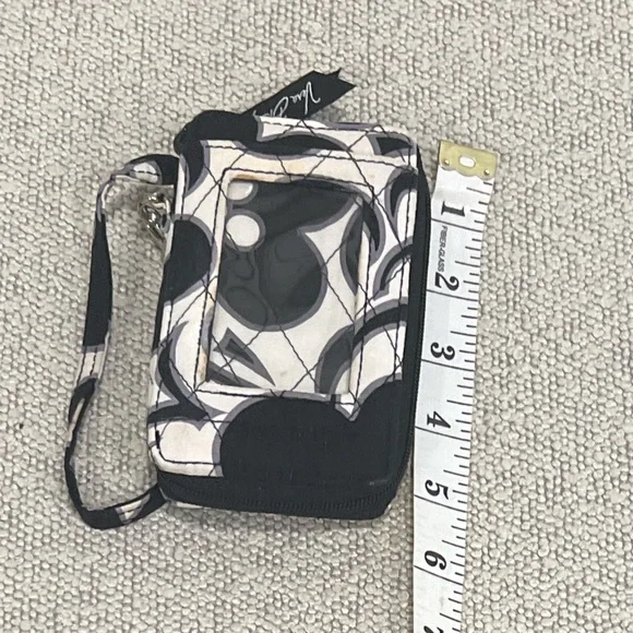 Vera Bradley Black and White Wristlet Wallet - Picture 5 of 5